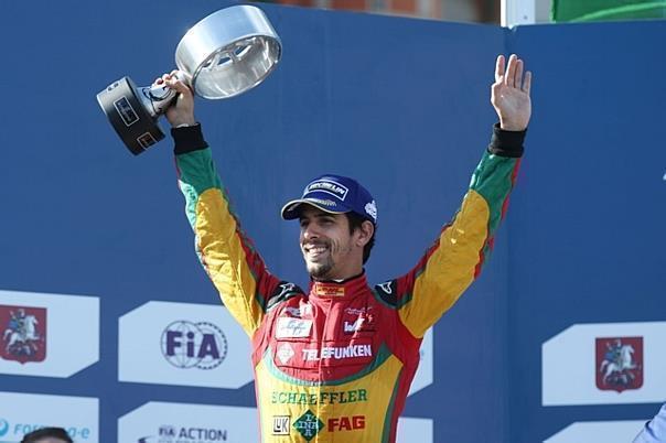  Lucas di Grassi vom Allgäuer Team Abt hält die Formel-E-Weltmeisterschaft spannend. Foto: Abt/dpp-AutoReporter 